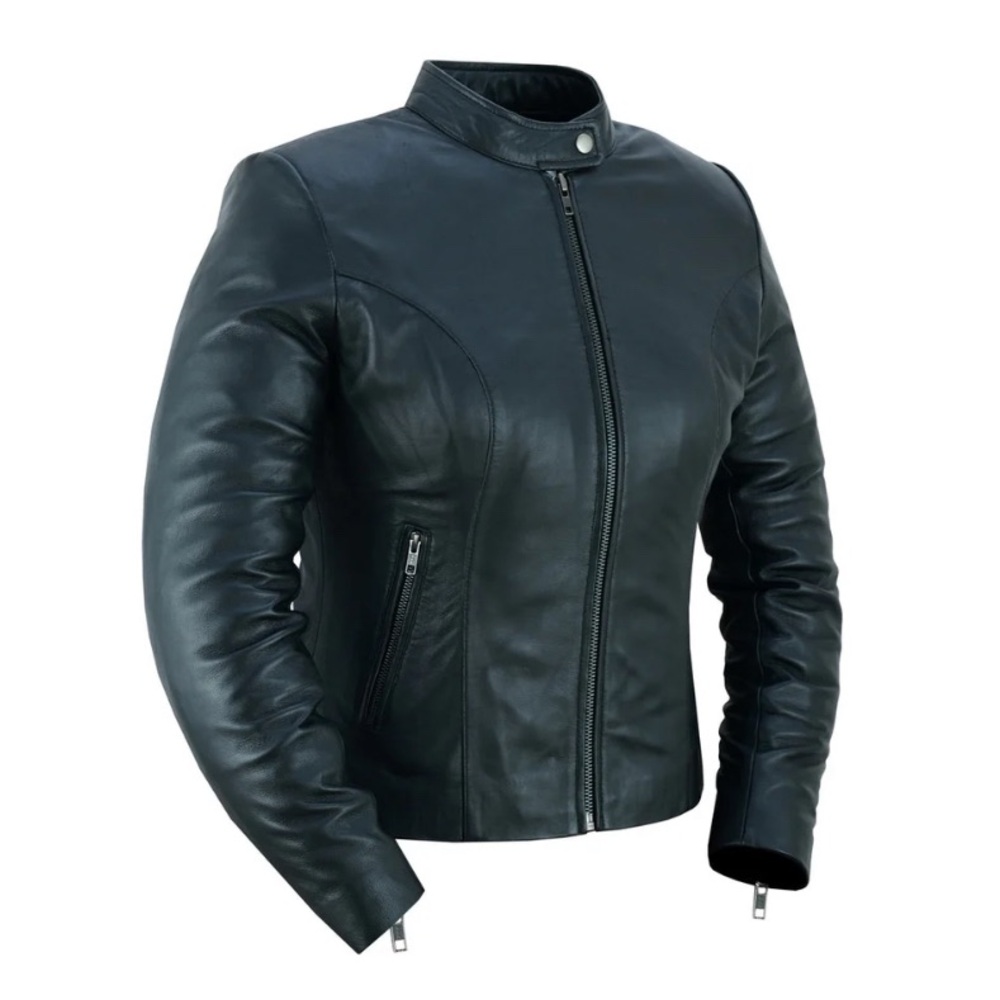 Daniel Smart Women’s Leather Jacket Rapture Large